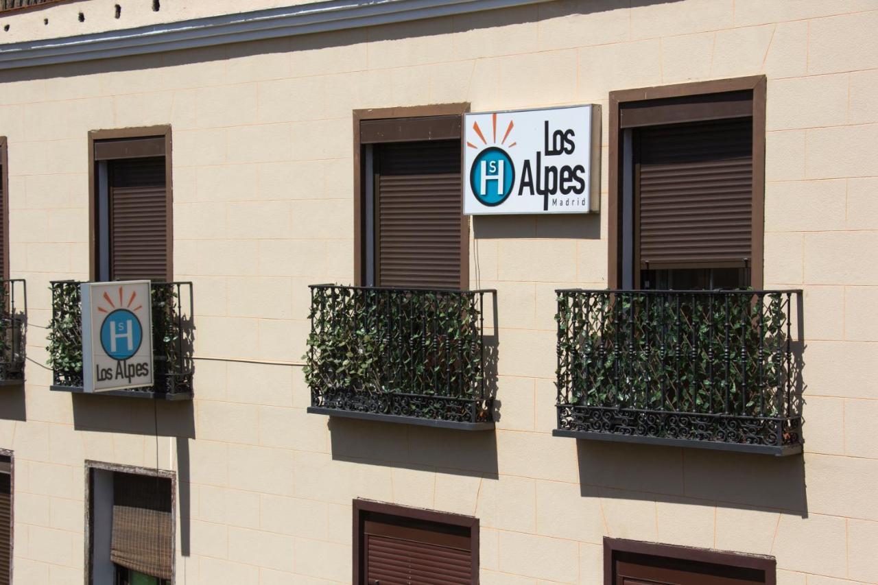 Hostal Los Alpes Madrid Exteriér fotografie